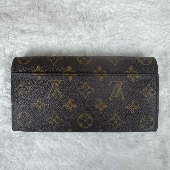 Louis Vuitton Monogram Portefeuille Sarah Long Wallet w/Box and Dust Bag - Picture 3 of 15